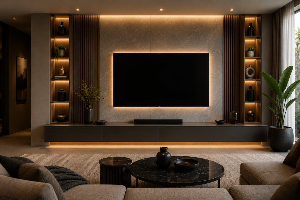 Bespoke Media Wall